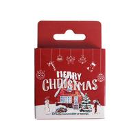 46 Pcs Merry Christmas Series Decorative box Stickers Scrapbooking Stick Label Diary Stationery Album Blessing sticker