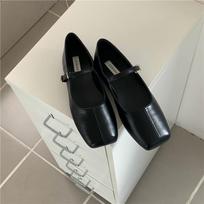 Fashion Top Seller Mary Jane Single Shoes Women Pumps Fashion Comfortable Square Toe Shoes Ladies Shallow Mouth Low Heel Women's Shoes 39