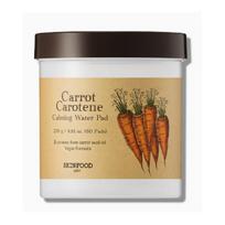 SKINFOOD Carrot Carotene Calming Water Toner Pads 60 Sheets 60 Sheets black