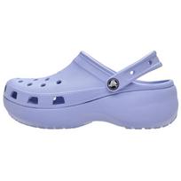 Crocs Classic Platform Šlepetės Atsitiktinės Šlepetės Moteriškos Šlepetės Mėlynos 206750-453 34-35 gray