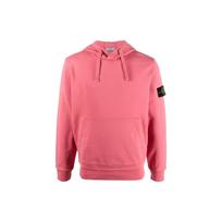 Stone Island SS23 Logotipo lopas Raišteliu gobtuvas Džemperis Vyriškas džemperis Koralų rožinė 101564151-V0087 XL pink