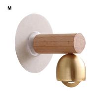 Japanese Wooden Wind Chimes Wireless Doorbell Entrance Door Bell Decorative Wind Bell for Home Opening Hanging Decorations