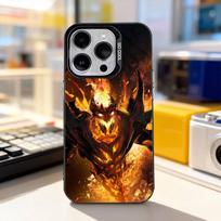 D-Dota 2 Game Cool For iPhone 11,12,13,14,15,16,17,Pro,Max,Plus,E,Air,Mini Phone Case IMD Matte Black iPhone17 gray
