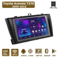 Android Car-Play Car Radio For Toyota Avensis T270 2009-2015 Multimedia Player Head Unit Stereo GPS Navigation BT WIFI,2+64GB juoda