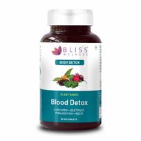 Bliss Welness Blood Detox | Curcumin Beetroot Manjistha Neem Extract | Blood Purifier Acne & Pimple Control Radiant Skin Anti Bacterial Ayurvedic