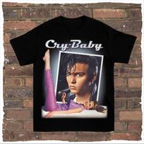Cry-Baby Retro 90s Musical Comedy Movie Graphic T-Shirt Men Women Vintage Cotton Short Sleeve U XS black