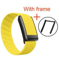 Stretchy Bands for Whoop 5.0 /MG Adjustable Sport Comfort Nylon Elastic Braided Wristbands for Whoop 4.0 Wearable Health Fitness WHOOP MG yellow