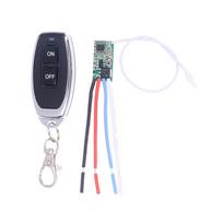 433MHz DC 3.6V 5V 9V 12V 24V 1Kanalo Mini Relės Belaidis RF Nuotolinio Valdymo Jungiklis LED Lempos Valdiklis Mikro Imtuvas Siųstuvas PASIDARYK pats Onesize