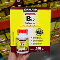 Kirkland Signature B-12 vitaminas B12 5000 mcg 300 tablečių 1 vnt.