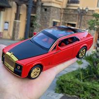 1:24  Sweptail Alloy Car Model Diecasts & Toy Vehicle Metal Toy Car Model Collection Simulation Sound Light Kids Gift raudona