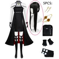 Anime Spy X Family Yor Forger Cosplay kostiumas Yor Briar Suknelė Perukas Thorn Princess Juodojo sijono komplektas Helovino vakarėlio kostiumų kostiumas S-(Costume+Wig) white