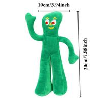 Squeaky Plush Dog Toy Pet Sound Toy Little Green Man Doll Durable Chew Molar Stuffed Toy Halloween Gift for Indoor Puppy Cats green