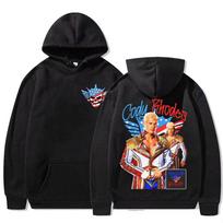 American Nightmare Cody Rhodes Logotipo Grafinis Džemperis Vyrams Moterims Laisvalaikio Ilgomis Rankovėmis Megztinis Madingas Klasikinis Per dydį Džemperiai Y2k S black