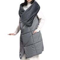 Heated Blanket USB Heating Electric Blanket, Multifunction Heated Throw Blanket M pilka spalva
