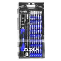 ORIA Precision Screwdriver Set 60-in-1 Magnetic Screwdriver Bit Kit For Phones Game Console Tablet PC Electronics Repair Tool mėlyna