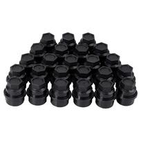 24x Chevrolet GMC 1500 2500 15646250 Ratlankio veržlės dangtelio rinkinys Juodas 27mm black