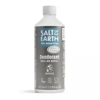 Salt of the earth Refill for natural roll-on deodorant Vetiver & Citrus (Deo Roll-on Refills) Dezodorantas 525 ml