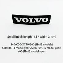Automobilio priekinės grotelės Vairo logotipo lipduko dekoravimo priedai Volvo V50 V40 V60 V90 S60 S80 S80L XC60 S40 XC40 XC90 T6 FF1