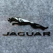 Tinka Jaguar XJXJLXEXFFPACEFTYPE galinio bagažinės lipdukas leopardas Angliškas logotipas automobilio logotipas Black