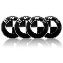 4pcs Car Wheel Center Hub Cap Badge Logo Sticker For BMW M Performance E84 E87 X5 E70 F25 E90 E91 F01 F02 E60 E61 F10 F15 F30 M3 60mm gray