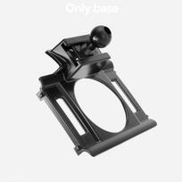 For Volkswagen VW Passat B8 2017 2018-2023 Car Phone Holder Wireless Charger Phone Auto-Clamping Strong Magnetic Holder Base Only base no holder black
