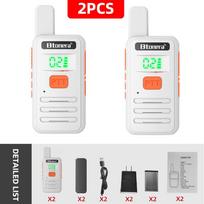 Btonera T1 Mini Walkie Talkie pmr 446 Profesional Walkie Talkies Largo Alcance mini Radio Wolkie Tokie Walkies de Largo Alcance balta