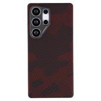 Samsung Galaxy S25 Ultra Case, Aramid Fiber MagSafe, Black/Red