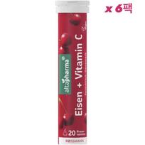 Rothmans Altapharma Effervescent Vitamin Iron + Vitamin Cherry Flavor 20 pcs 6 pcs