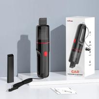Automobilinis dulkių siurblys, belaidis rankinis, skirtas staliniam kompiuteriui, namų automobilio salono valymui, mini nešiojamas automatinis dulkių siurblys Wired Cigarette Lighter gray