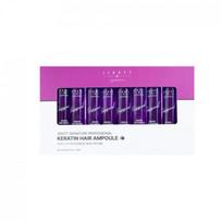 Jigott Signature Professional plaukų ampulė - 1 pakuotė (13 ml x 10 vnt), Korėjietiška kosmetika, Kbeauty, mėginys # Keratin blue