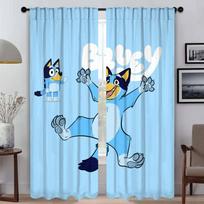 B-BlueyS Blackout užuolaidos kambariui, 2 panelės, modernios svetainės užuolaidos, 2 vnt., namų interjero užuolaidos, užuolaidų užuolaidėlės, tullas miegamajam W60xH90cmx2pcs-CL