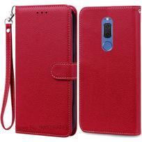 Dėklas Huawei Mate 10 Lite, Dangtelis Huawei Nova 2i, Odinis piniginės dėklas Huawei RNE-L21 L22 RNE-L01 L02 L03 L11 L23 AL00 Huawei Mate 10 Lite