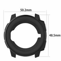 Sportinis minkšto silikono dirželis laikrodžiui Garmin Instinct, pakaitinis nešiojamas apyrankės dirželis, išmaniųjų laikrodžių priedai For Garmin instinct black