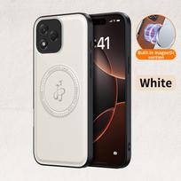 PU odos belaidžio įkrovimo magnetinis dėklas Honor 400 Lite 400 Pro 5G apsauginis dangtelis kietas galinis apvalkalas Coque Honor 400 Lite balta