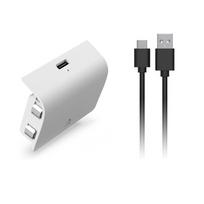 Game Controller Rechargeable Battery Pack for SeriesS Gamepad Batteries with Indicator Battery Pack and 80cm USB Cable balta