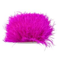Feather1 Meter  White Ostrich Feathers Trim Fringe 8-22cm Natural Ostrich Feather Ribbon for Wedding Party Clothing Decoration Plumes 8-10cm 3-4 inches