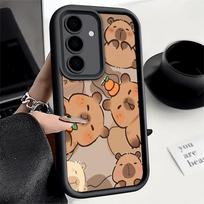 Telefono dėklas skirtas Samsung Galaxy A17 A16 A15 A14 A13 Juokinga Kapibara Animacinis mielas A56 A36 A26 A55 A35 A25 A54 A34 A24 A53 A33 A23 A0 Samsung A15