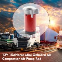 Oro kompresorius 12V/24V Oro siurblys Oro signalo kompresoriaus rinkinys bet kuriai transporto priemonei Sunkvežimiai Sunkvežimiai Traukiniai Jachtos Plastikinis oro kompresorius