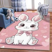 3D Animacinis Oro Baliono Kilimas Neslystantis Plaunamas Kilimas Vaikų Miegamojo Svetainės Sofos Virtuvės Dekoras 60*90cm white