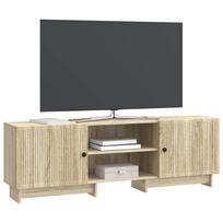 TV Stand in Sonoma Oak Finish 150 x 31 x 50 cm Engineered Wood