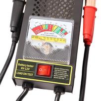 Car Battery Tester High Precision 6v to 12v Charging System Auto Battery Analyzer for Electric Car Batteries gray