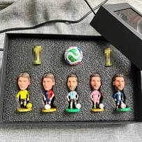 Messi Ronaldo Yamal Figūrėlių Rinkinys – Futbolo Žvaigždžių Kolekcionuojamas Elementas Automobilio & Namų Dekoruoti 12