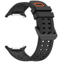 Ultra Strap for Samsung Galaxy Watch Ultra 2 47mm Sport Silicone Band Wristband for Galaxy Watch 7 Ultra / Bracelet Galaxy Ultra (2025) juoda