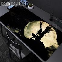 New HD Printing DEATH NOTE Black Mousepad Large Anime Mouse Pad Gaming Keyboard Laptop Desk Mat PC Computer Accessories Carpet 30x60cm black
