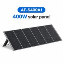 AFERIY 100W/200W/400W nešiojama sulankstoma saulės panelė, monoelementis saulės įkroviklis su DC išėjimais, IP65 atspari vandeniui saulės panelė kemperiui, namams AF-S400A1（400W solar panel）-TT