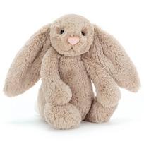 Pliušinis žaislas zuikis Bashful Beige Bunny Original (vidutinis)