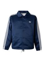 ADIDAS ORIGINALS Demisezoninė striukė gencijono spalva / balta