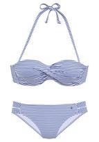 s.Oliver Bikinis kobalto mėlyna / balta