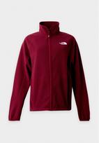 THE NORTH FACE Flisinis džemperis 'OXARA' burgundiško vyno spalva