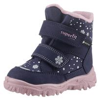 SUPERFIT Auliniai 'Husky 1' tamsiai mėlyna jūros spalva / rožių spalva / balta